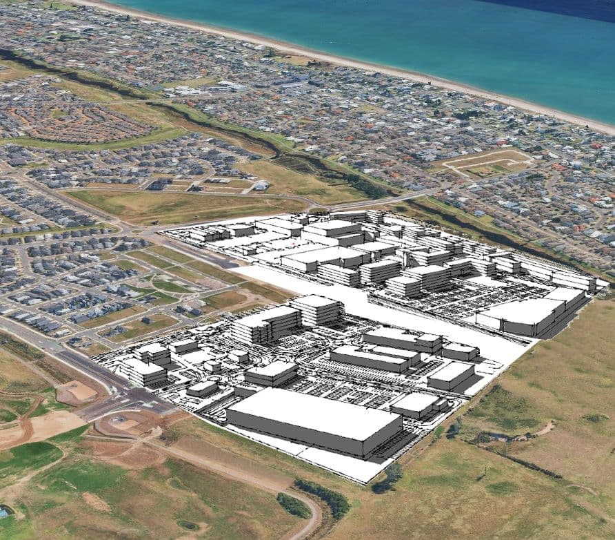 The Sands town centre masterplan, Papamoa Beach